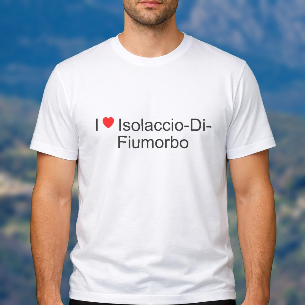 T-shirt I love isolaccio-di-fiumorbo