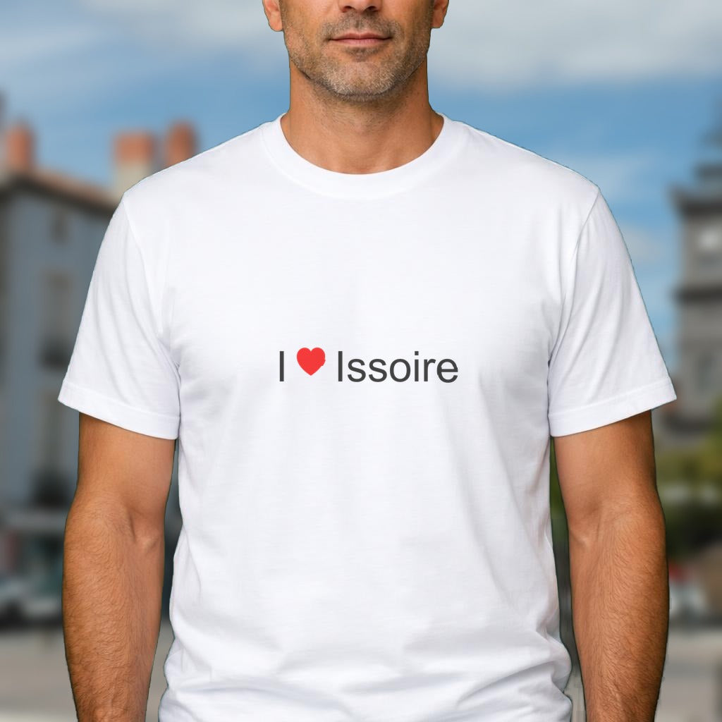 T-shirt I love issoire