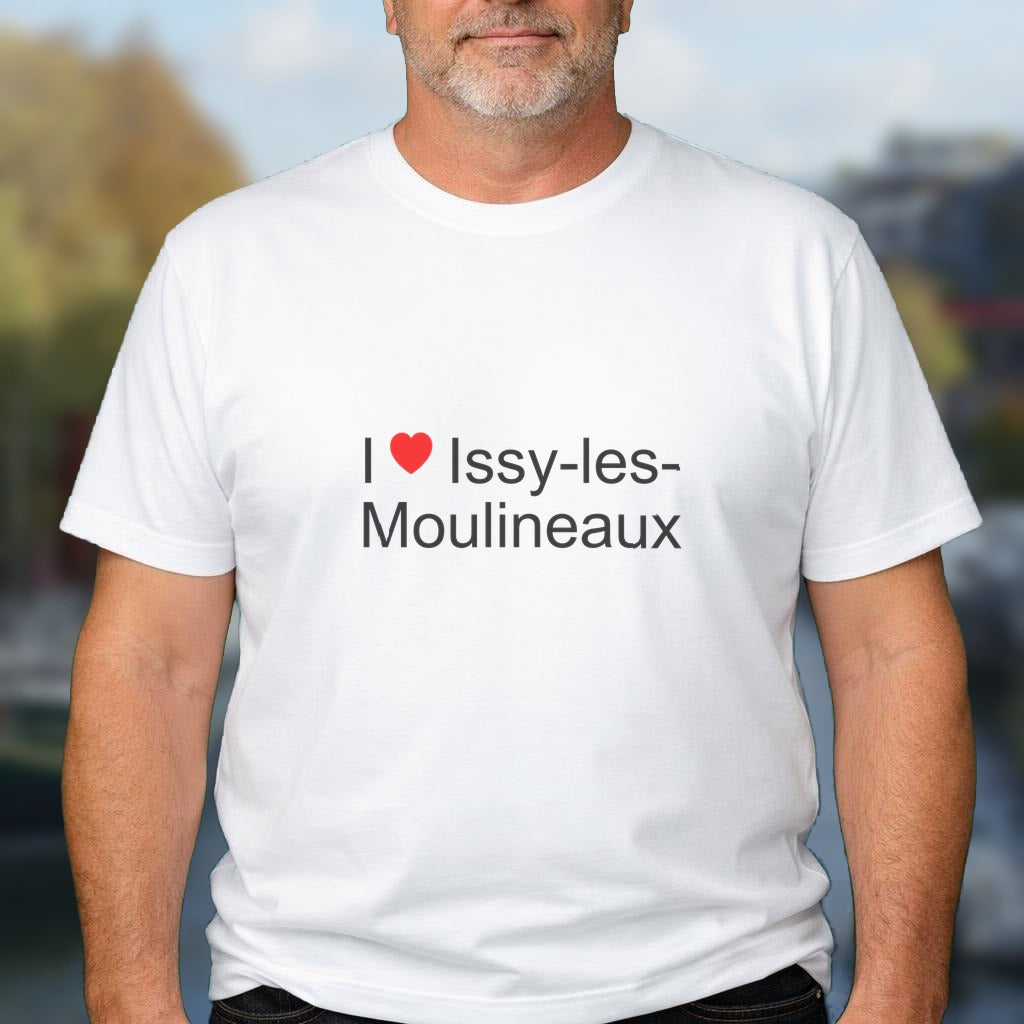 T-shirt I love issy-les-moulineaux