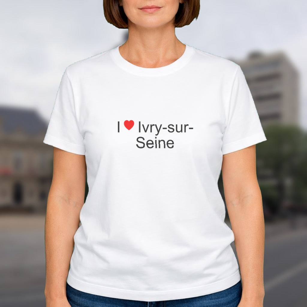 T-shirt I love ivry-sur-seine
