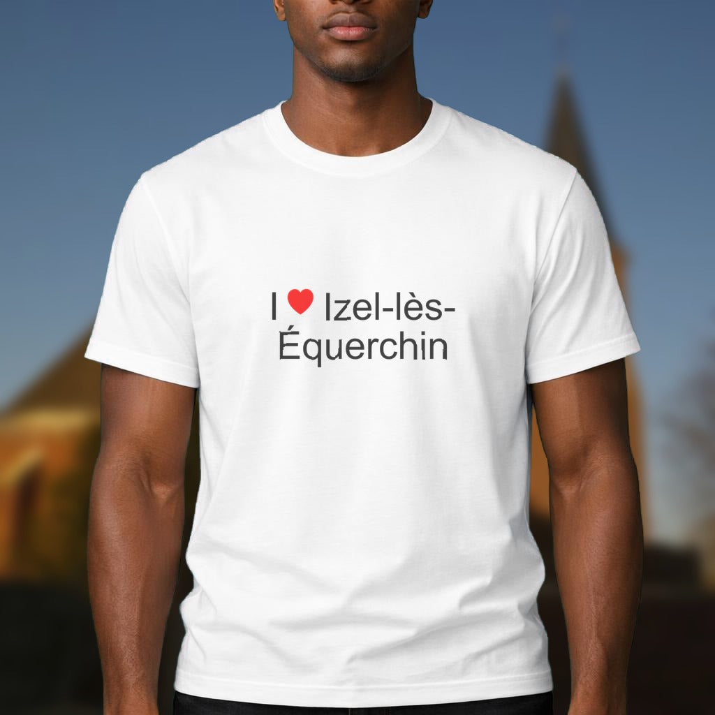 T-shirt I love izel-lès-équerchin