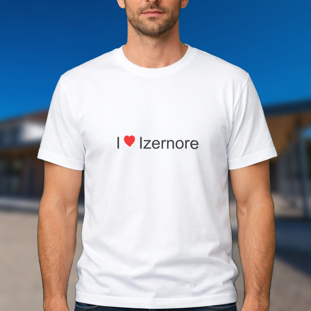 T-shirt I love izernore