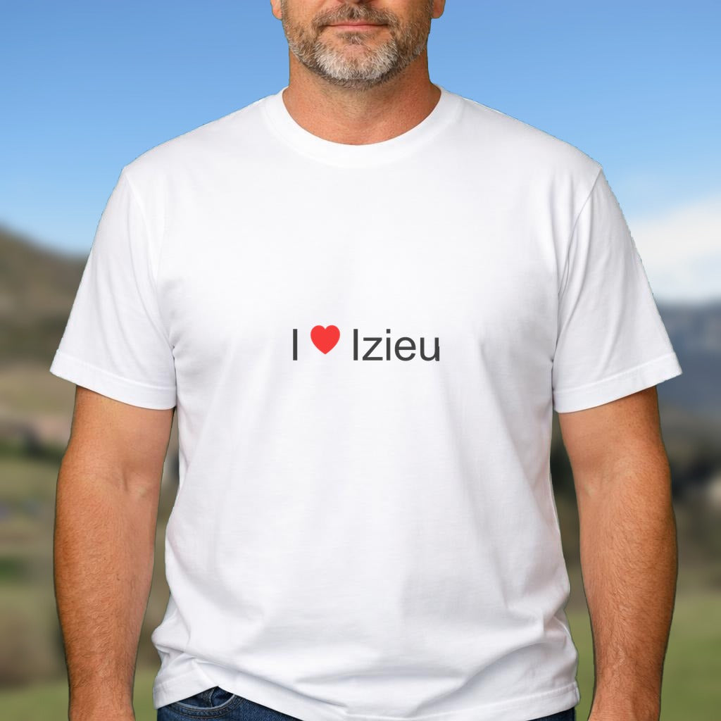 T-shirt I love izieu