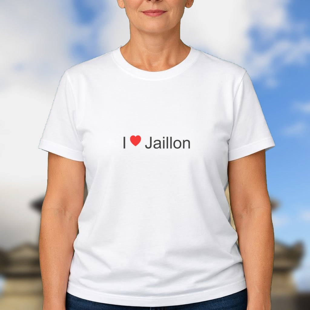 T-shirt I love jaillon