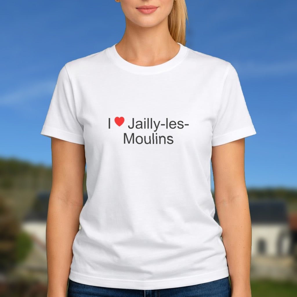 T-shirt I love jailly-les-moulins