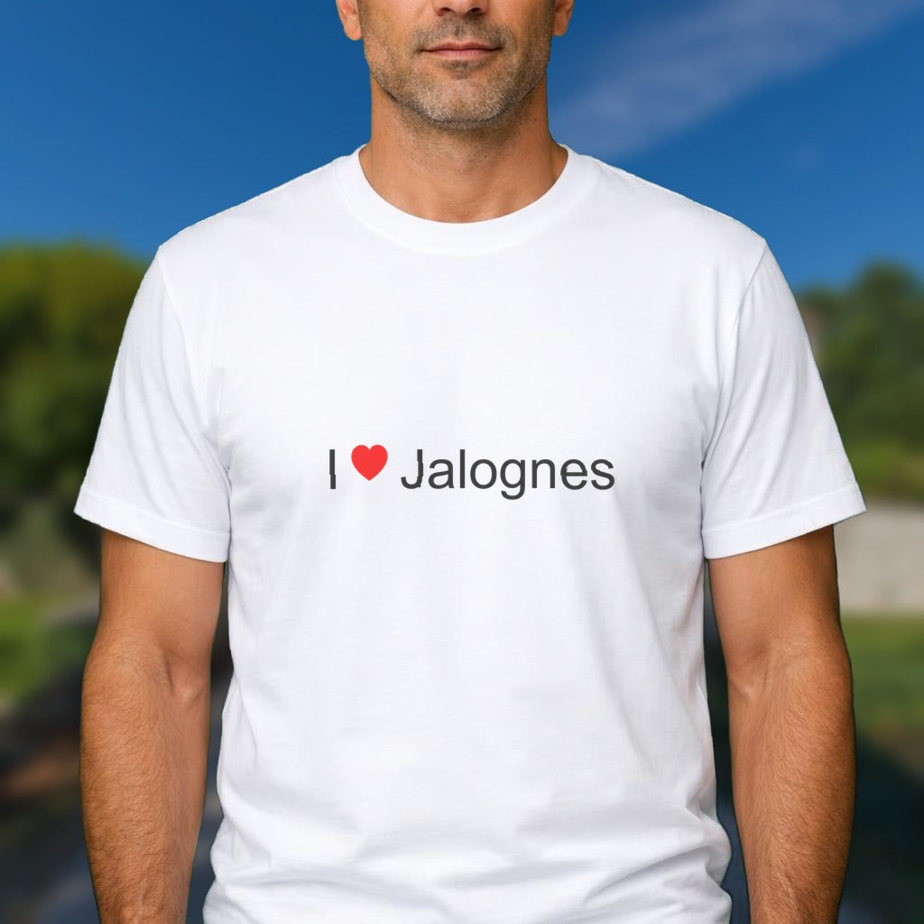 T-shirt I love jalognes
