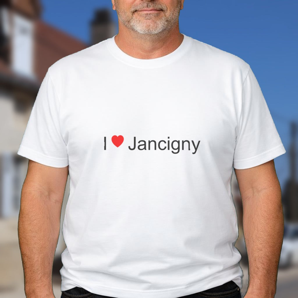 T-shirt I love jancigny
