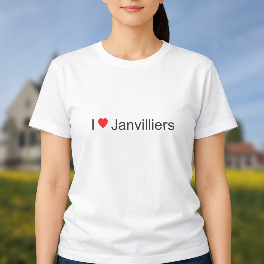 T-shirt I love janvilliers