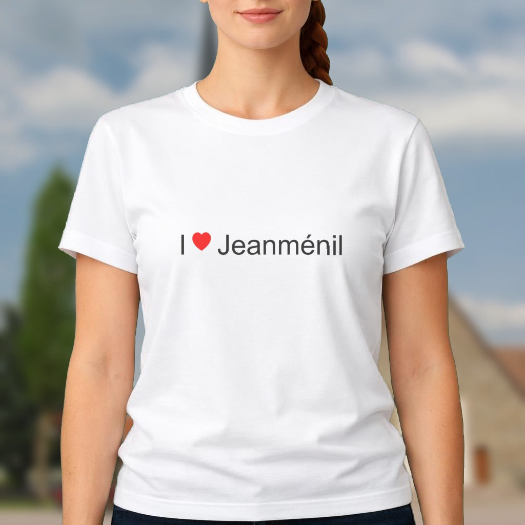 T-shirt I love jeanménil