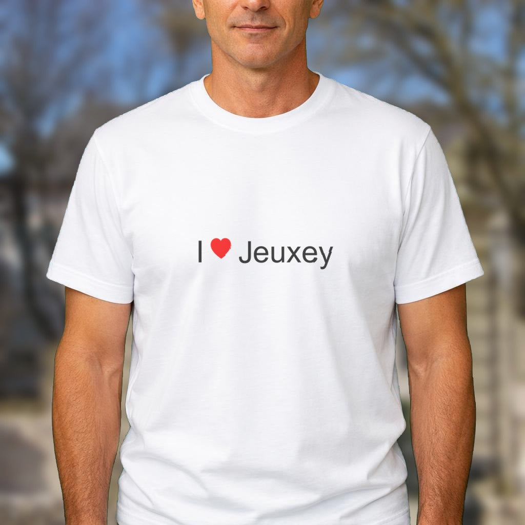 T-shirt I love jeuxey