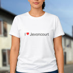 T-shirt I love jevoncourt