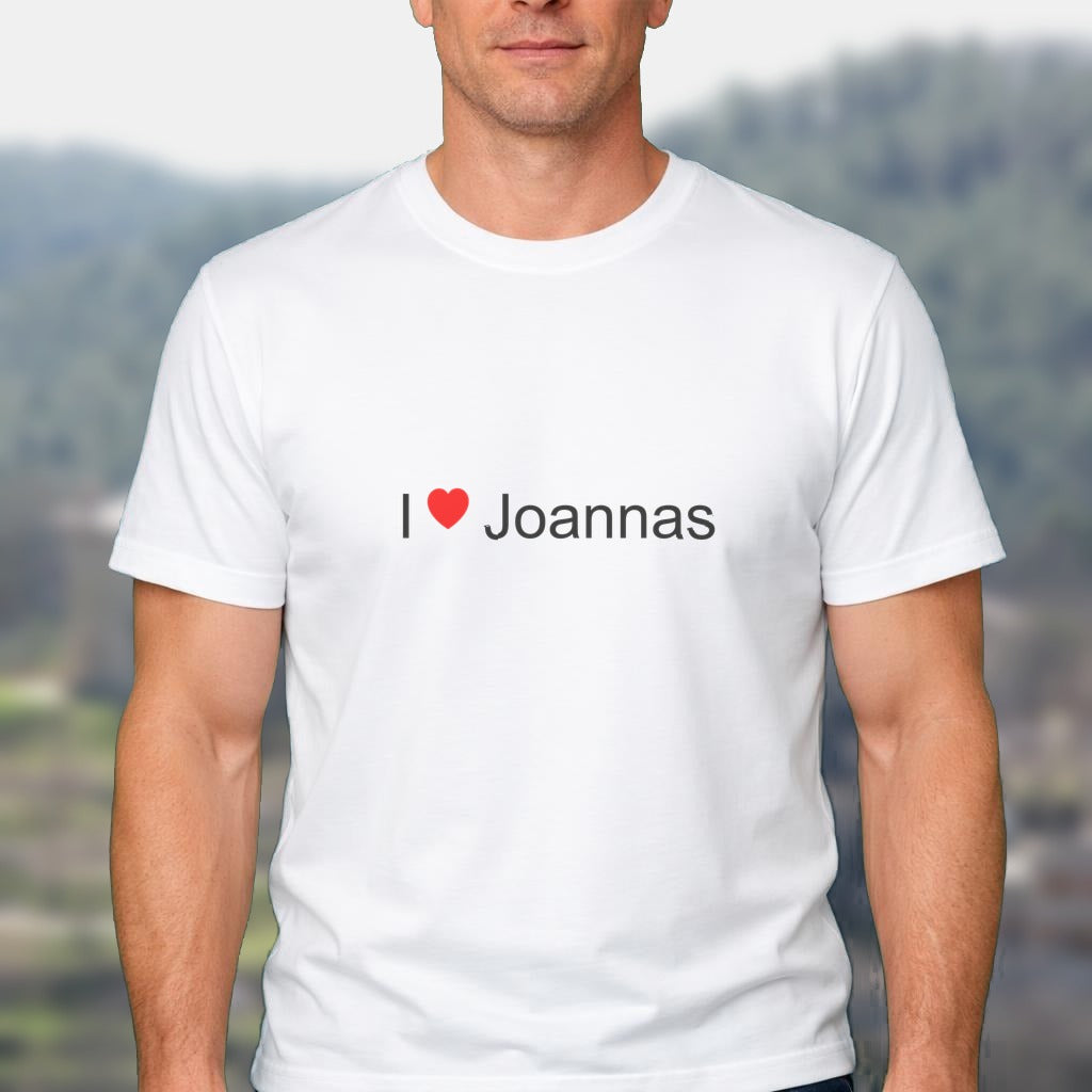 T-shirt I love joannas