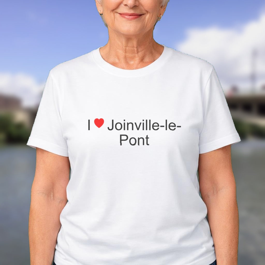 T-shirt I love joinville-le-pont