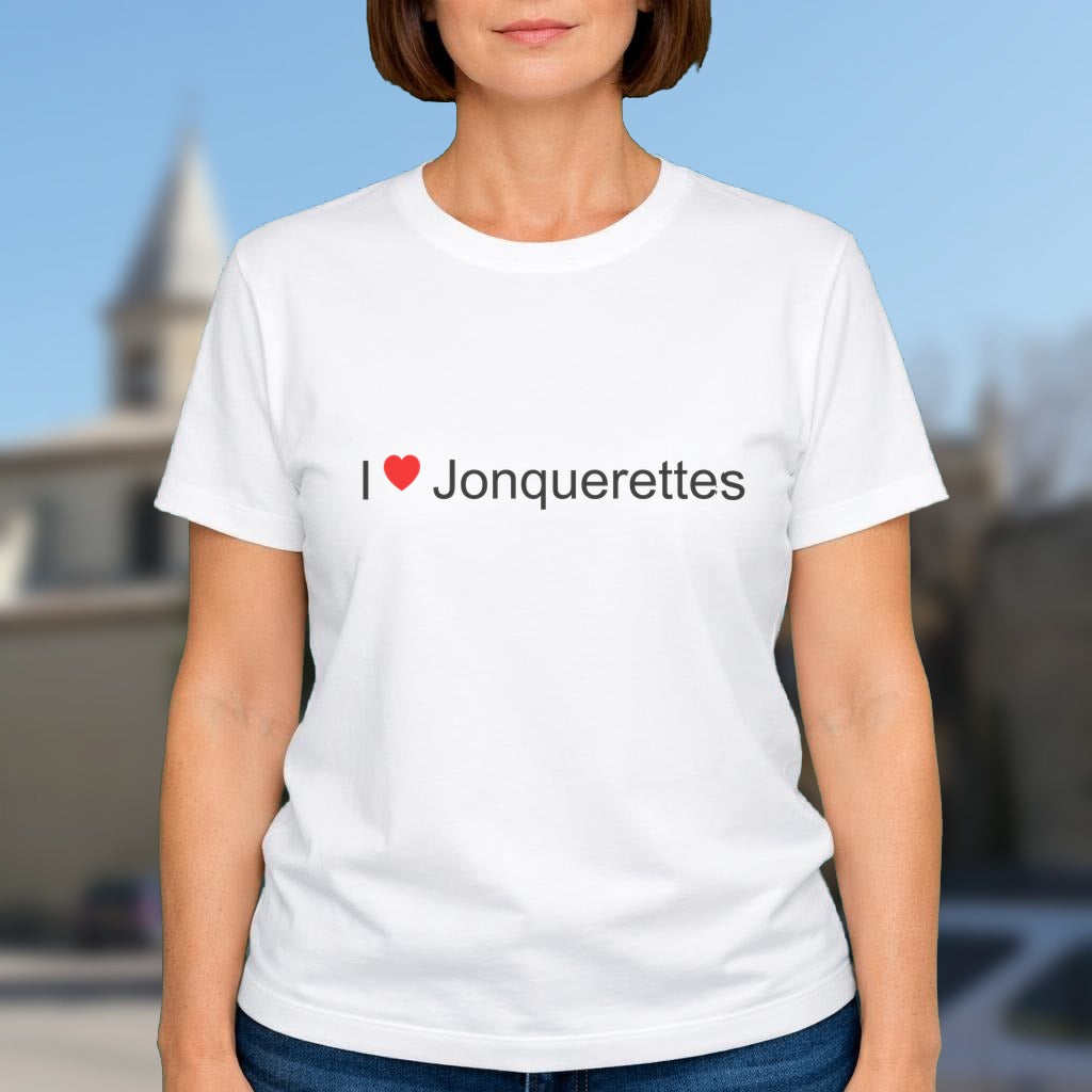 T-shirt I love jonquerettes