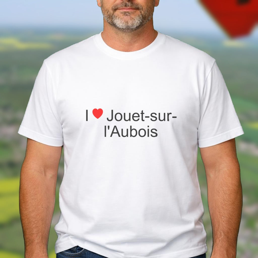 T-shirt I love jouet-sur-l'aubois