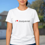 T-shirt I love jouqueviel