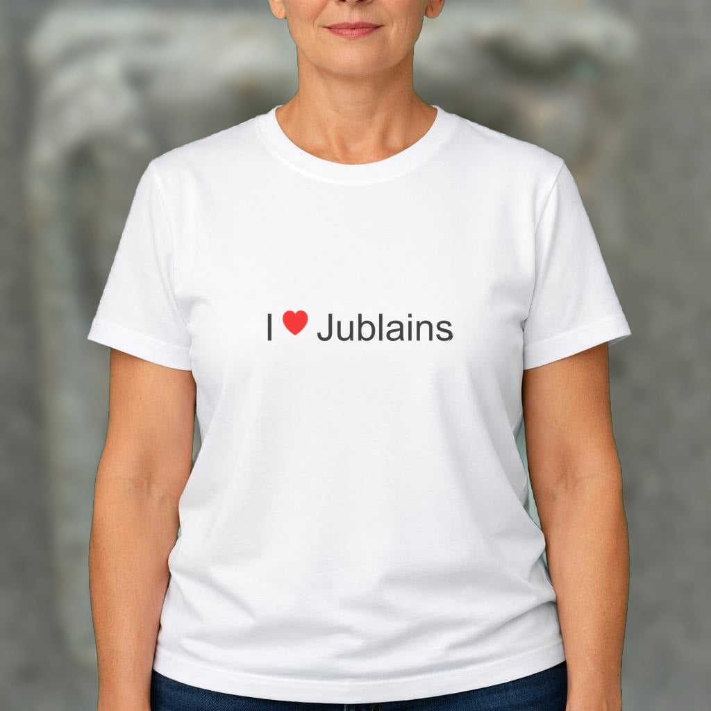T-shirt I love jublains