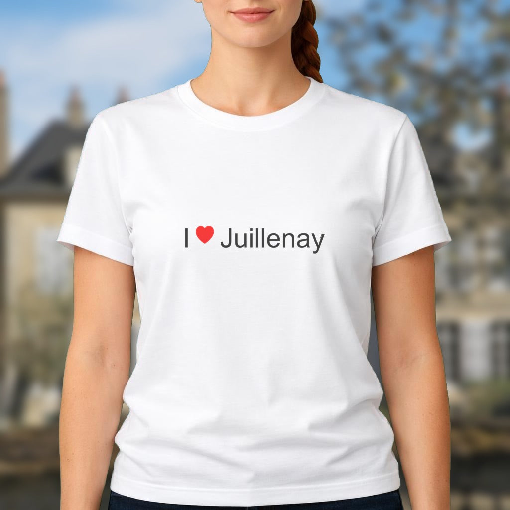 T-shirt I love juillenay