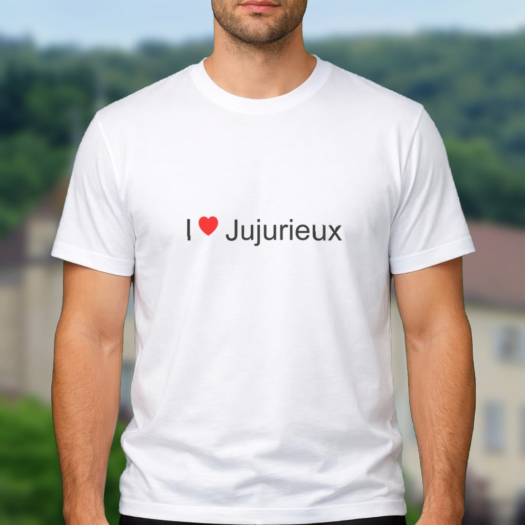 T-shirt I love jujurieux