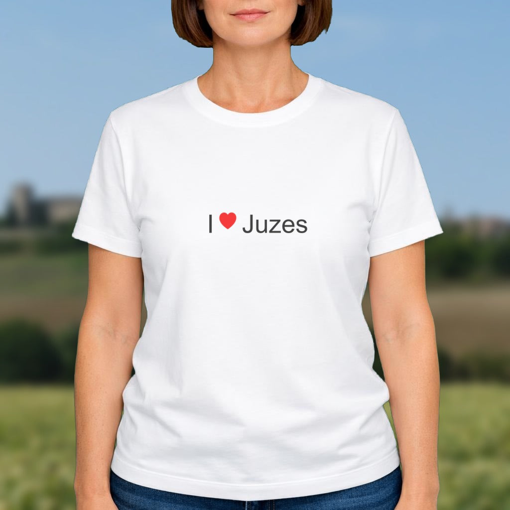 T-shirt I love juzes