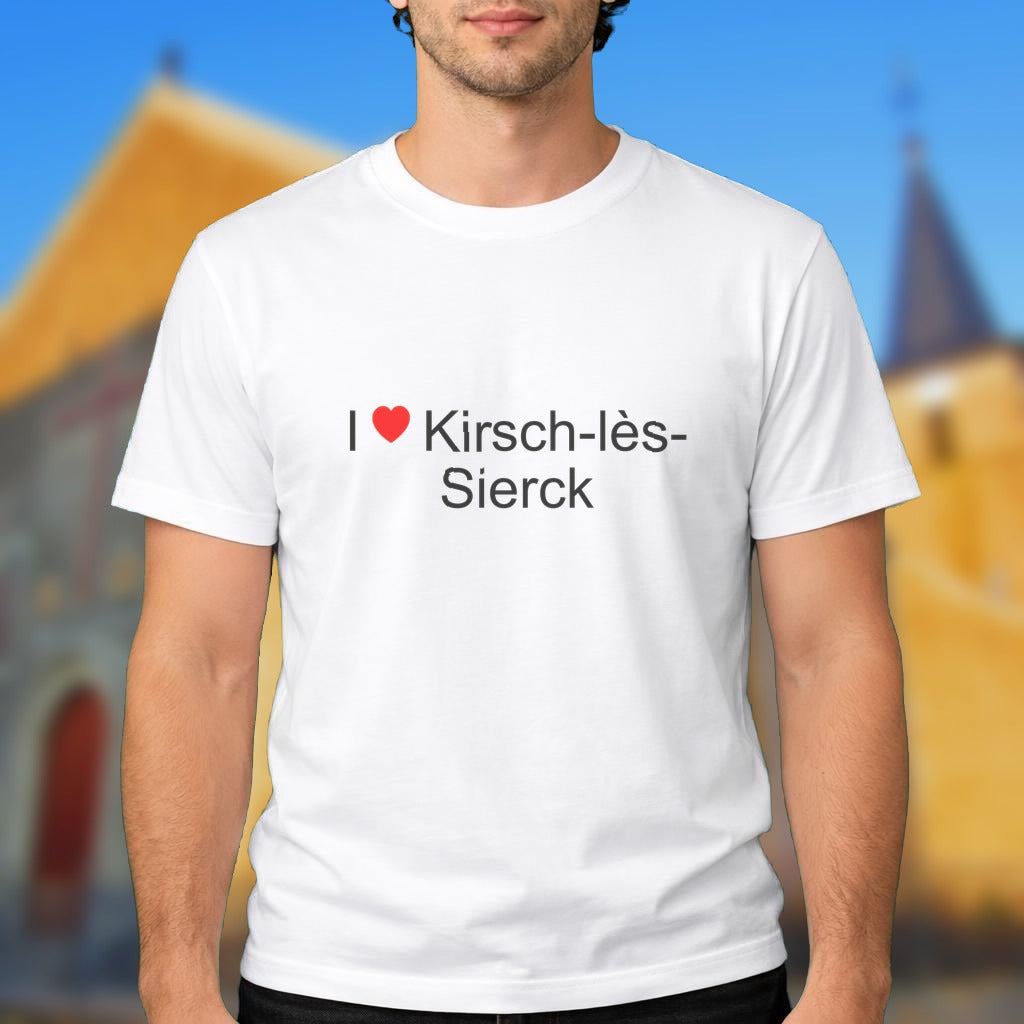 T-shirt I love kirsch-lès-sierck