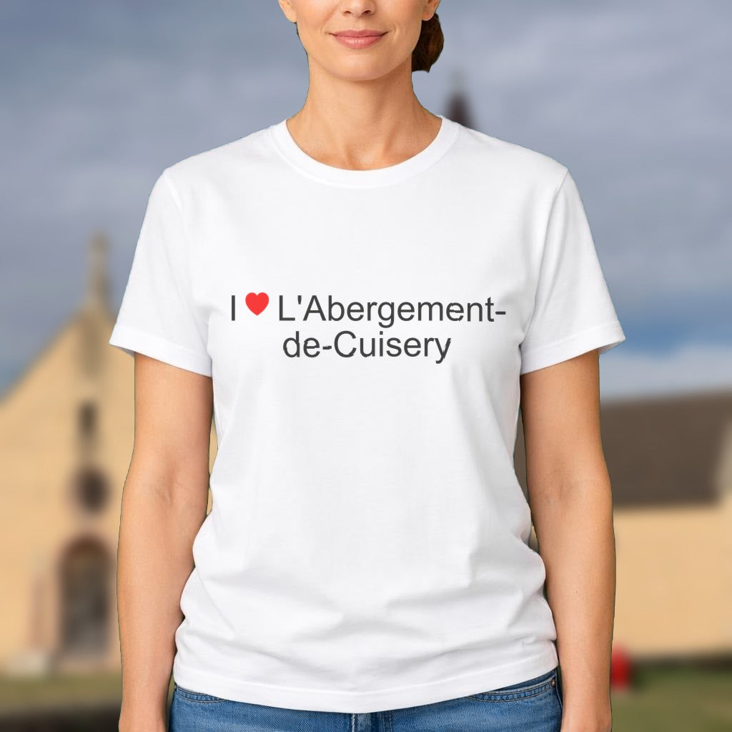 T-shirt I love l'abergement-de-cuisery