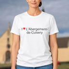 T-shirt I love l'abergement-de-cuisery