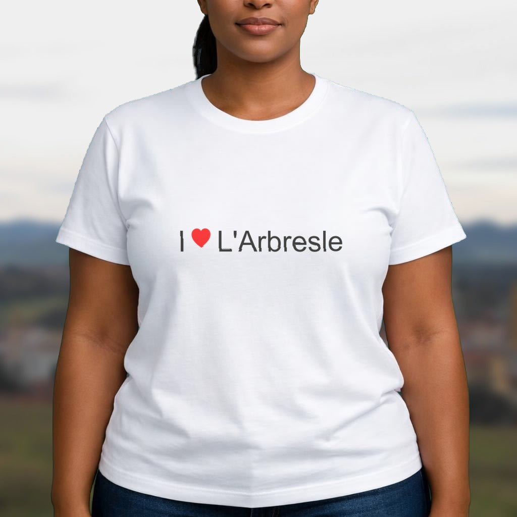 T-shirt I love l'arbresle