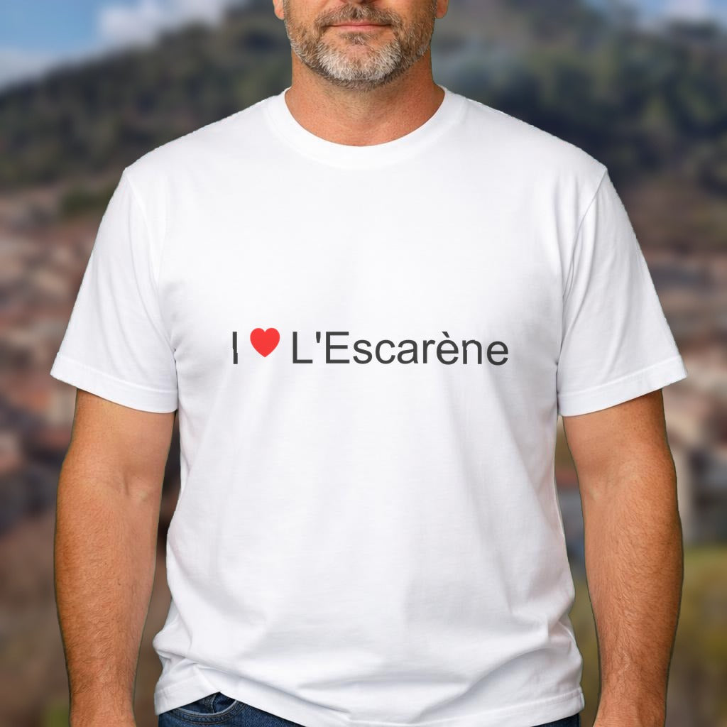 T-shirt I love l'escarène