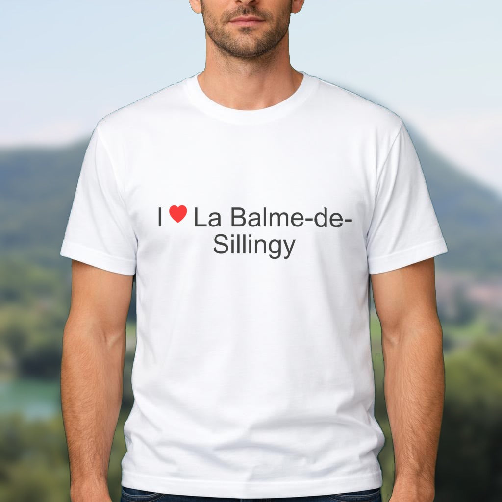 T-shirt I love la balme-de-sillingy