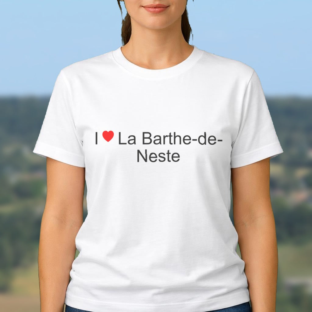 T-shirt I love la barthe-de-neste