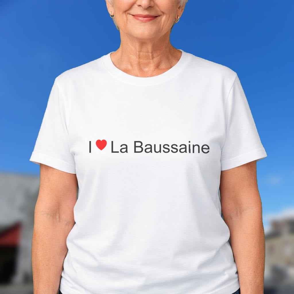 T-shirt I love la baussaine