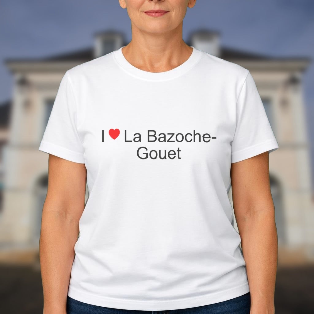 T-shirt I love la bazoche-gouet