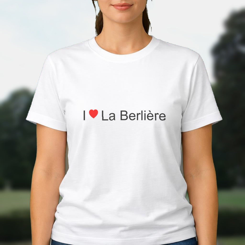 T-shirt I love la berlière