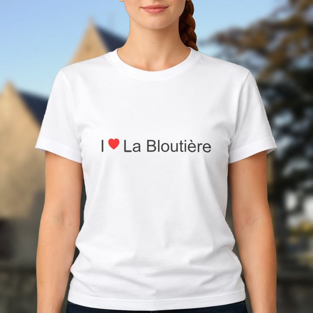 T-shirt I love la bloutière