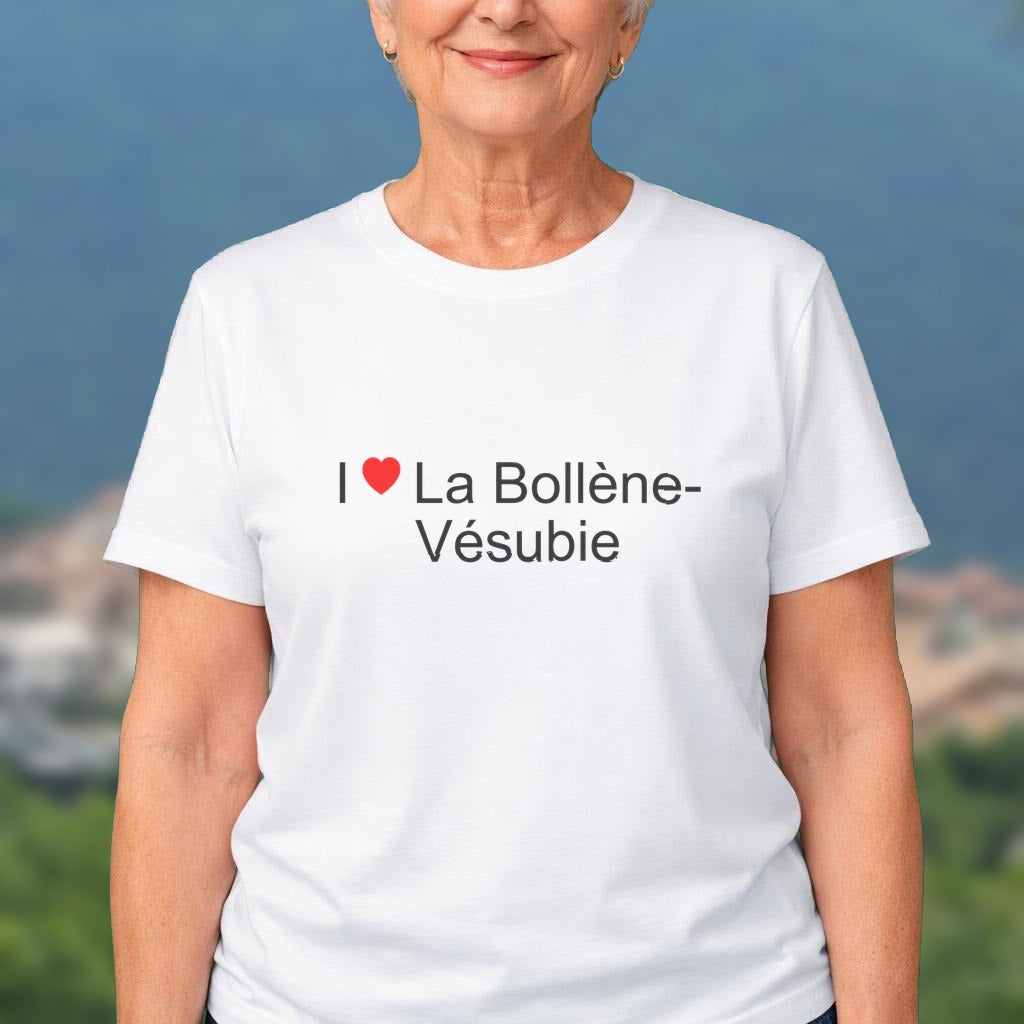 T-shirt I love la bollène-vésubie