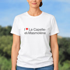 T-shirt I love la capelle-et-masmolène