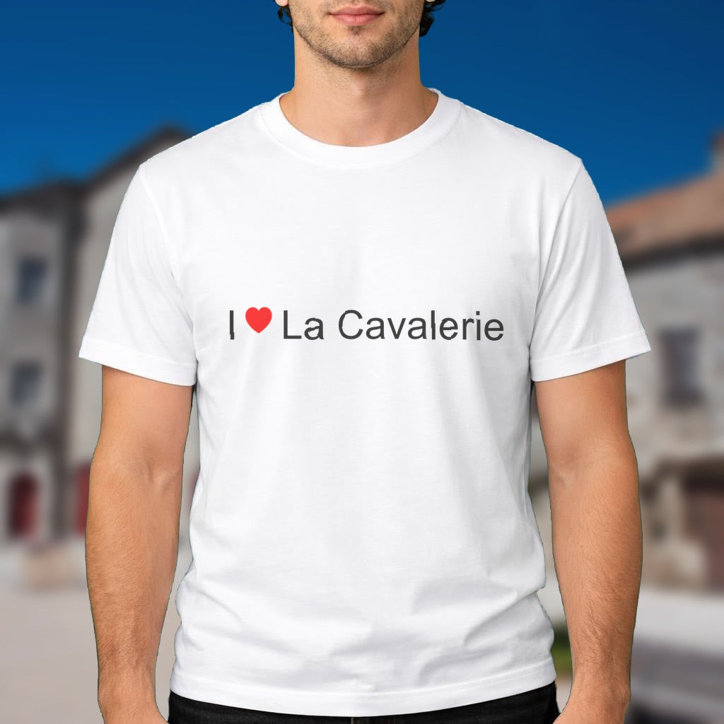 T-shirt I love la cavalerie