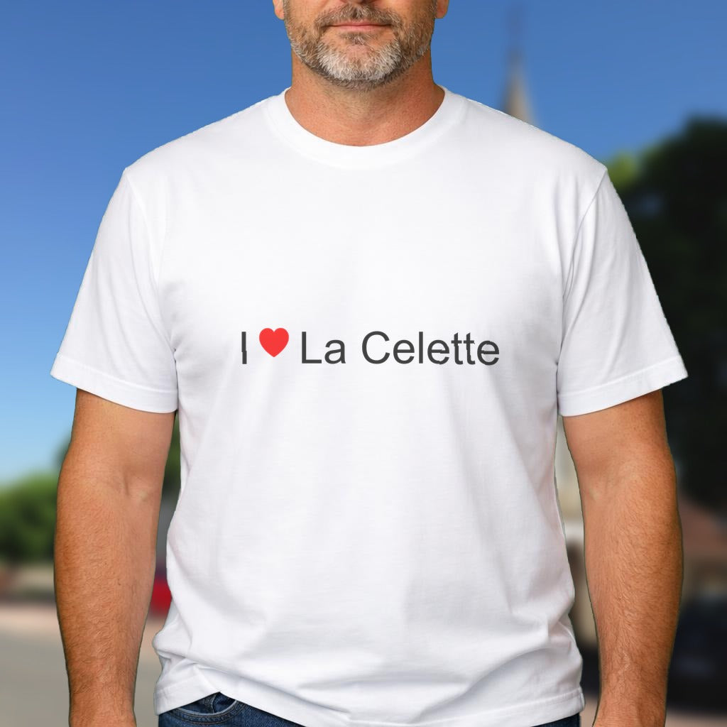 T-shirt I love la celette