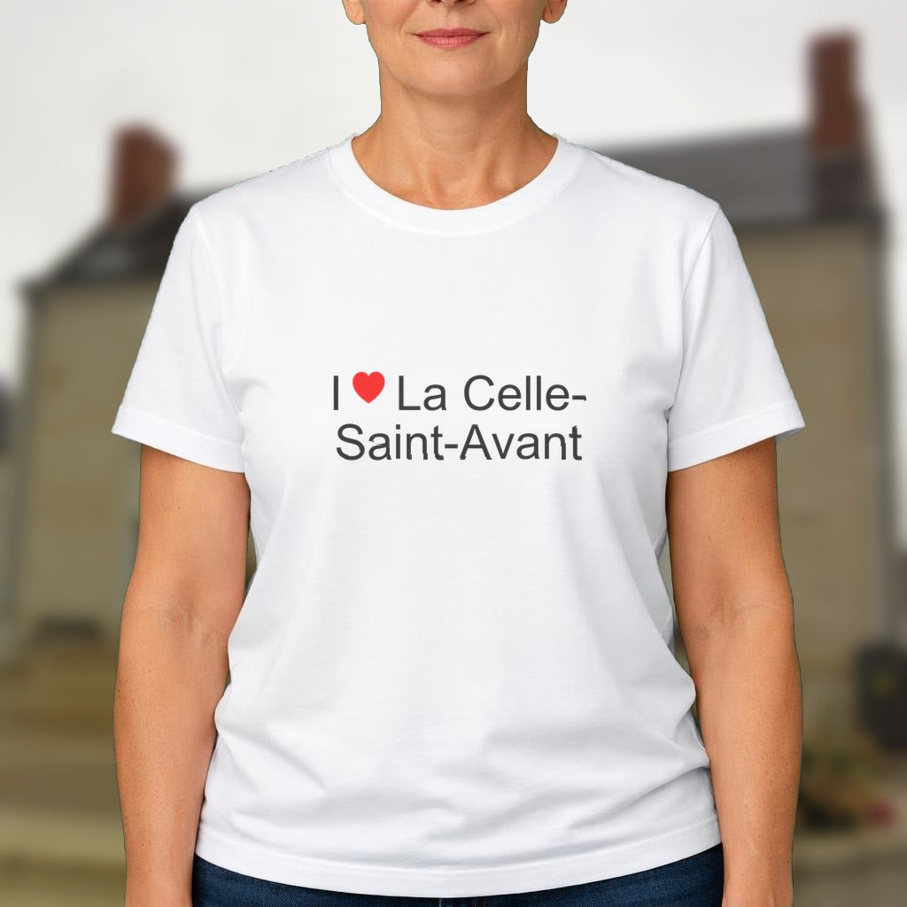 T-shirt I love la celle-saint-avant
