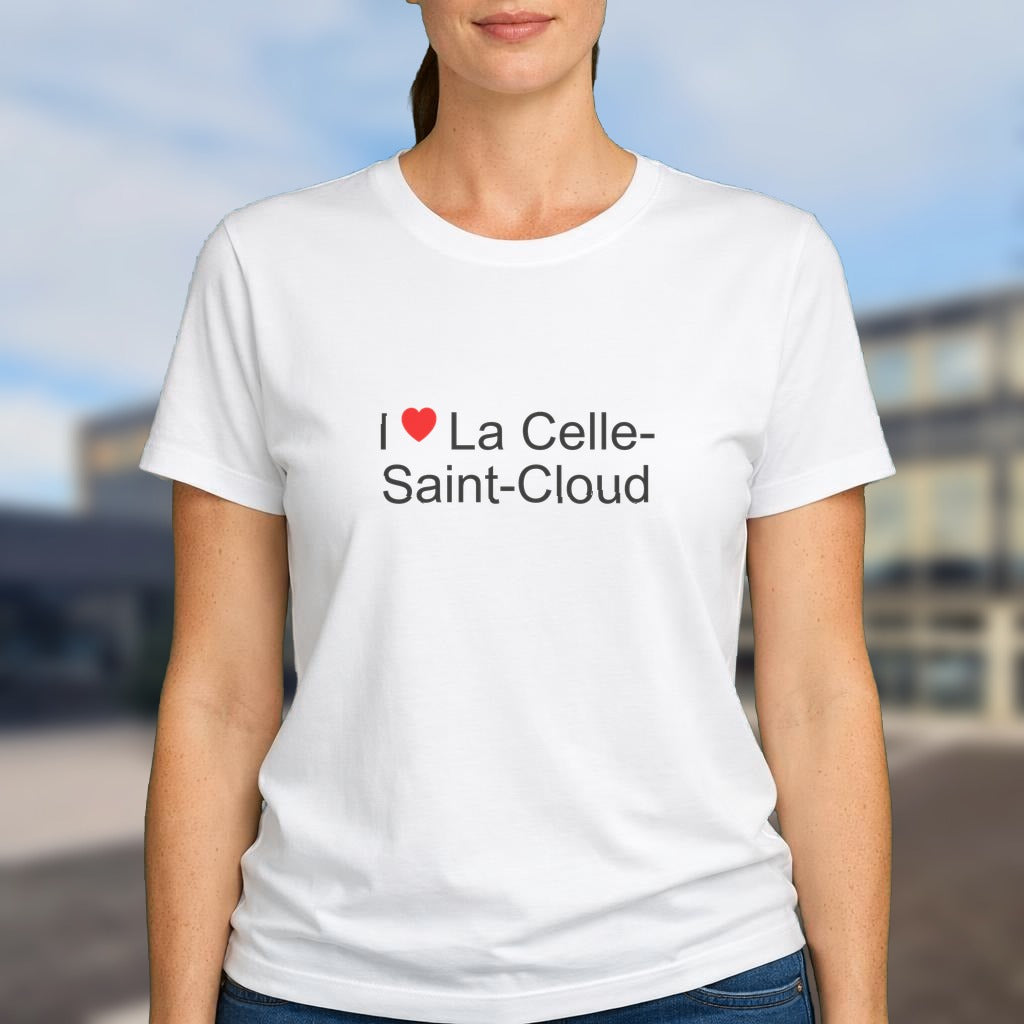 T-shirt I love la celle-saint-cloud