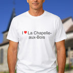 T-shirt I love la chapelle-aux-bois