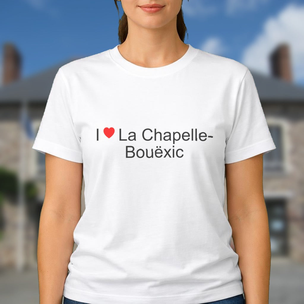 T-shirt I love la chapelle-bouëxic