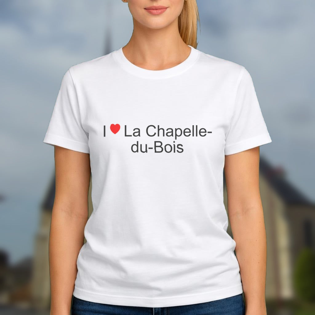T-shirt I love la chapelle-du-bois