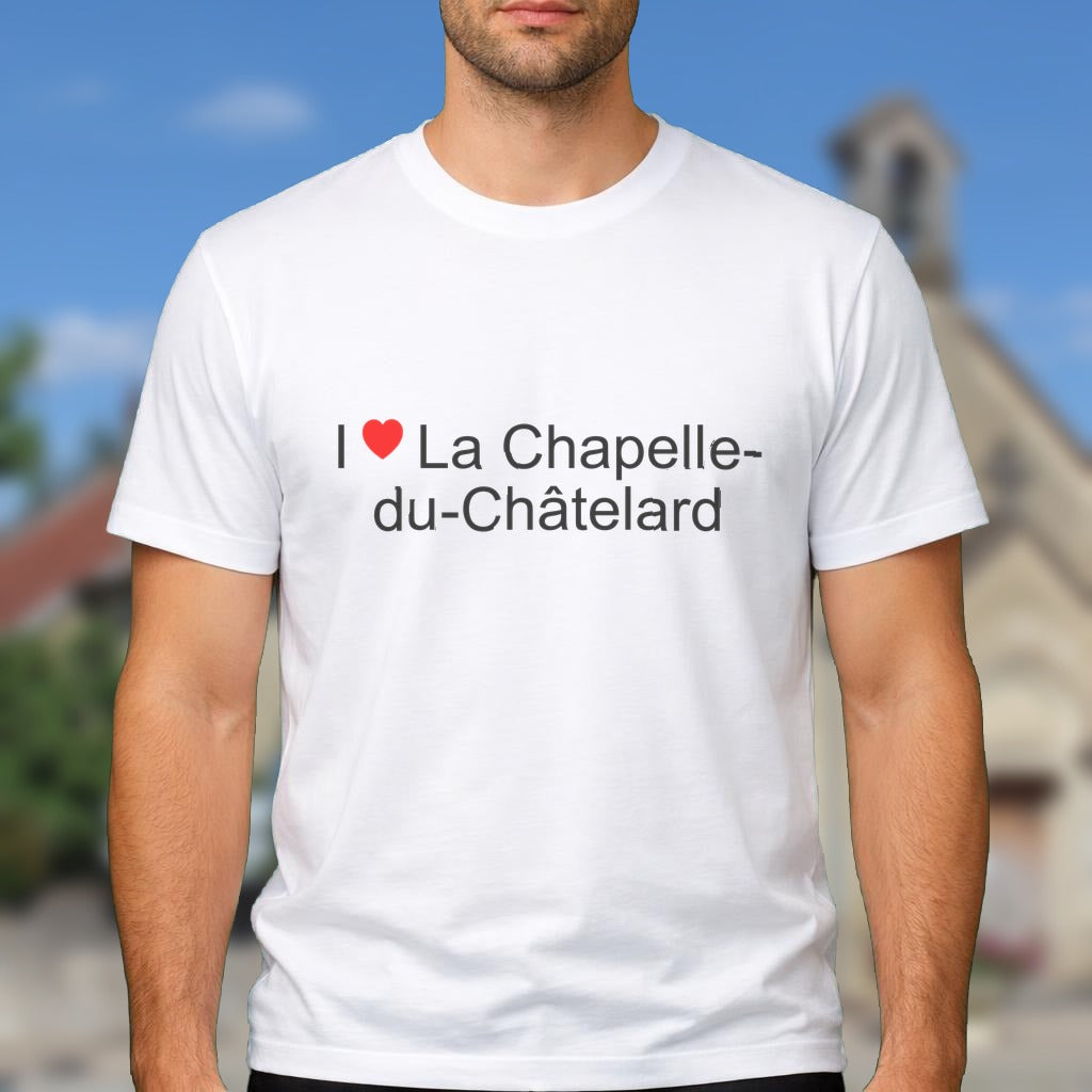 T-shirt I love la chapelle-du-châtelard