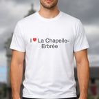 T-shirt I love la chapelle-erbrée