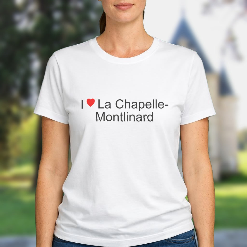 T-shirt I love la chapelle-montlinard