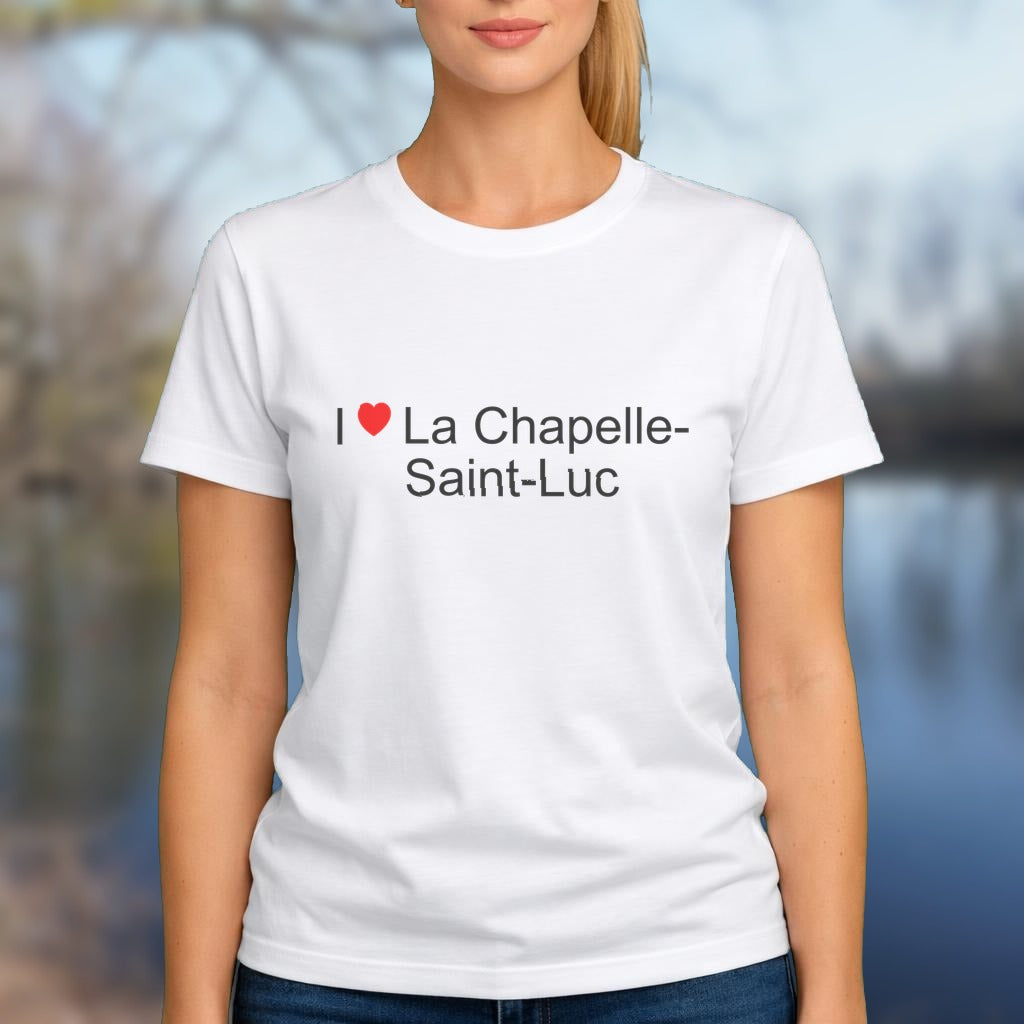T-shirt I love la chapelle-saint-luc