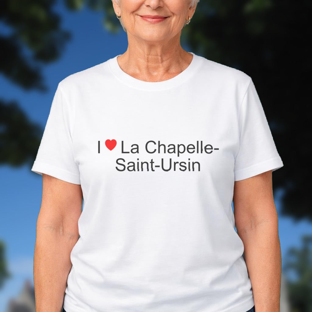 T-shirt I love la chapelle-saint-ursin