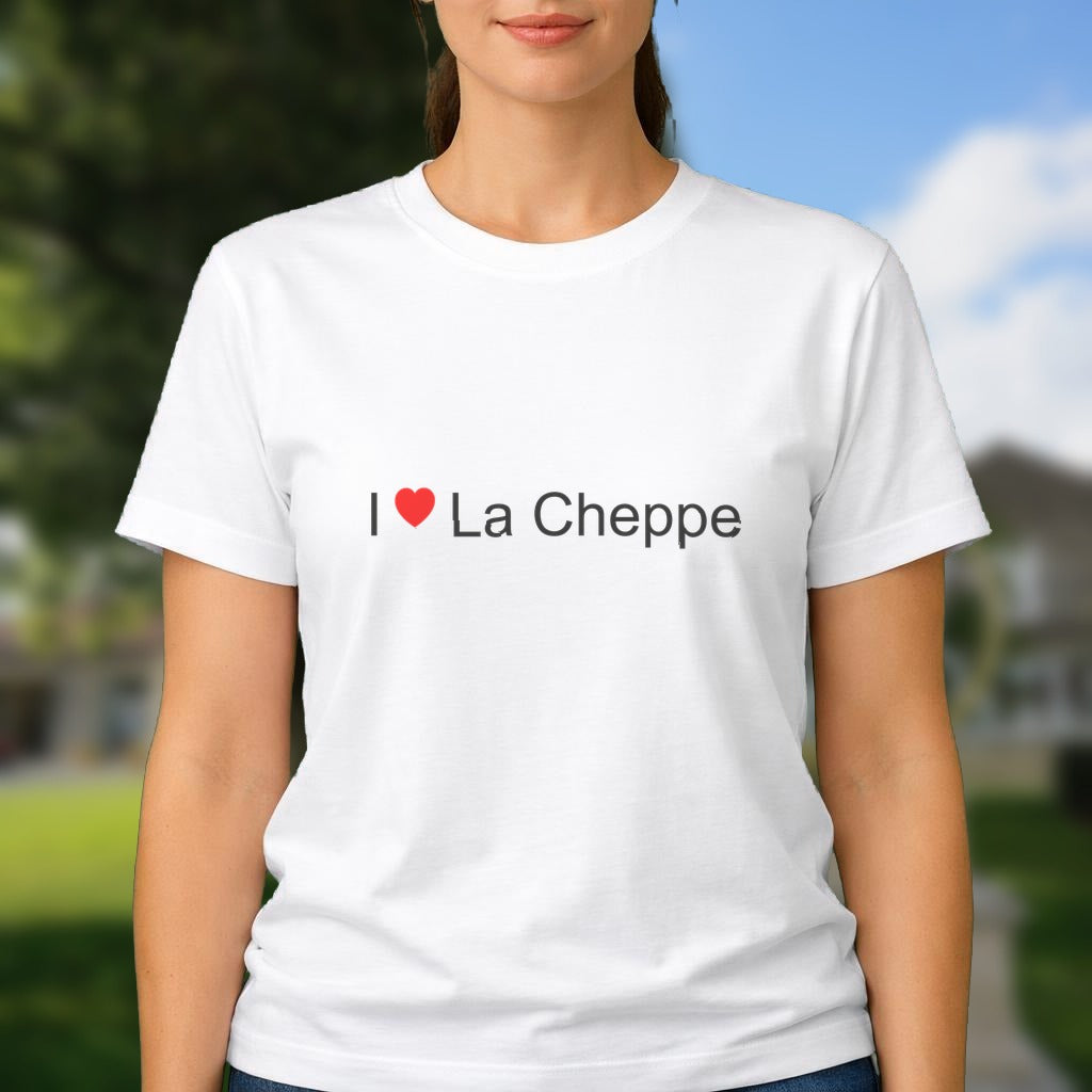 T-shirt I love la cheppe